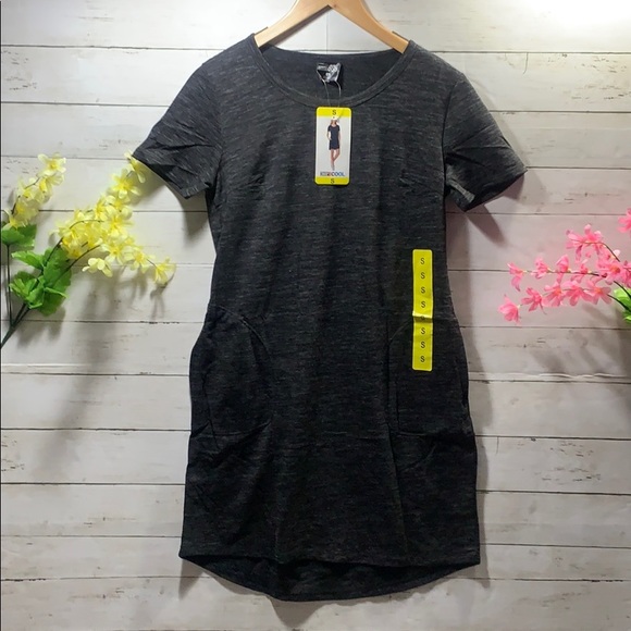 CLEARANCE! 32 degrees dark gray dress - Picture 1 of 6